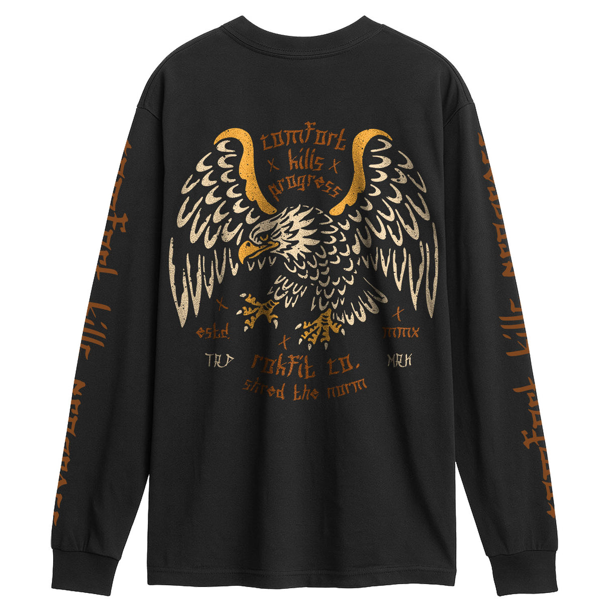 Comfort Kills Progress - Long Sleeve Street Tee