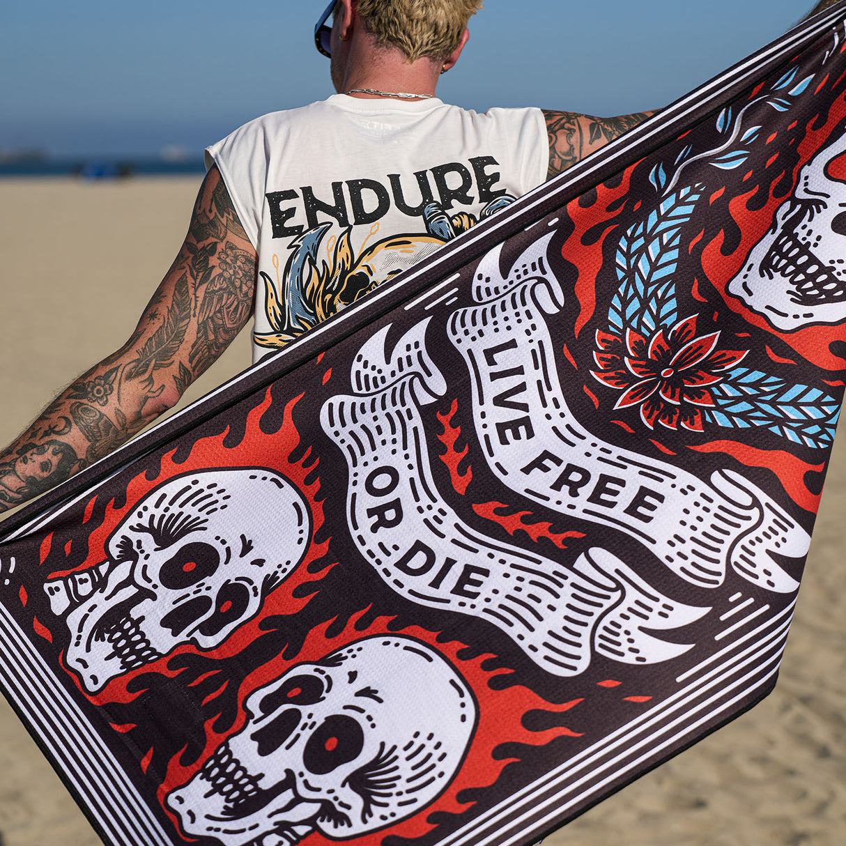 All-Terrain Towel - Live Free or Die