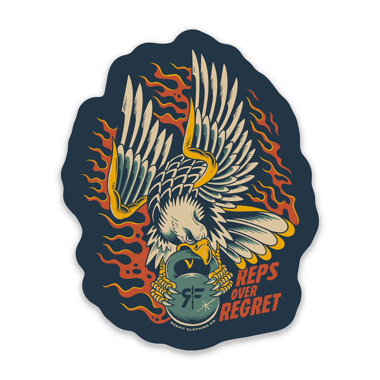 Reps Over Regret - Sticker