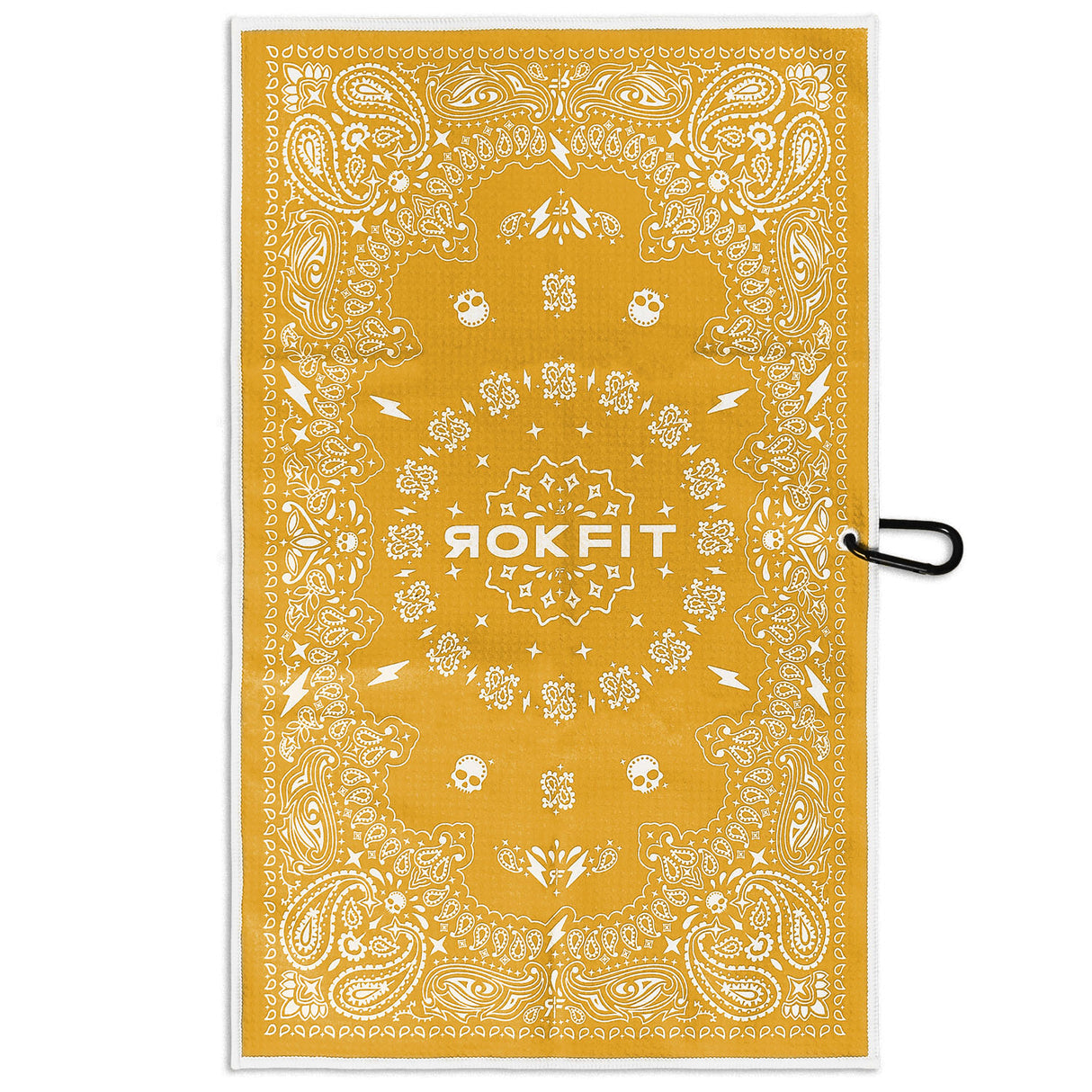 Utility Towel - Paisley Yellow