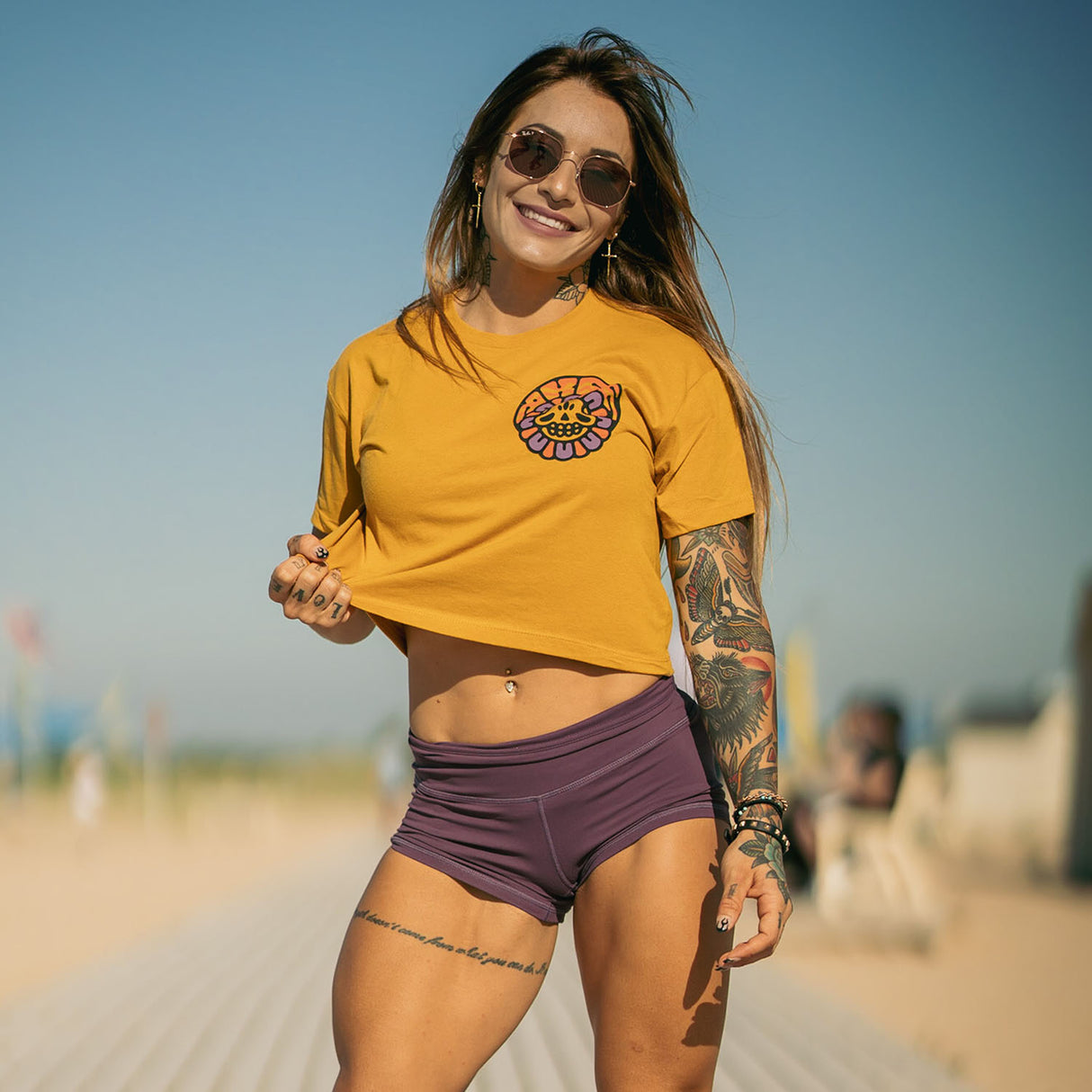 Flower Power - Crop Top