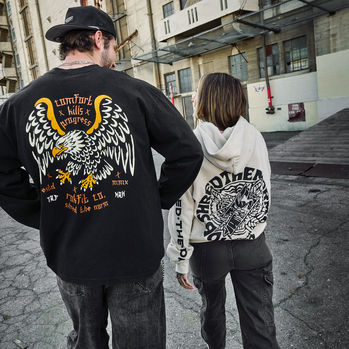 Comfort Kills Progress - Long Sleeve Street Tee