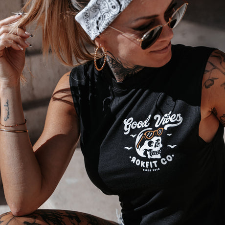 Good Vibes - Active Sleeveless Tee