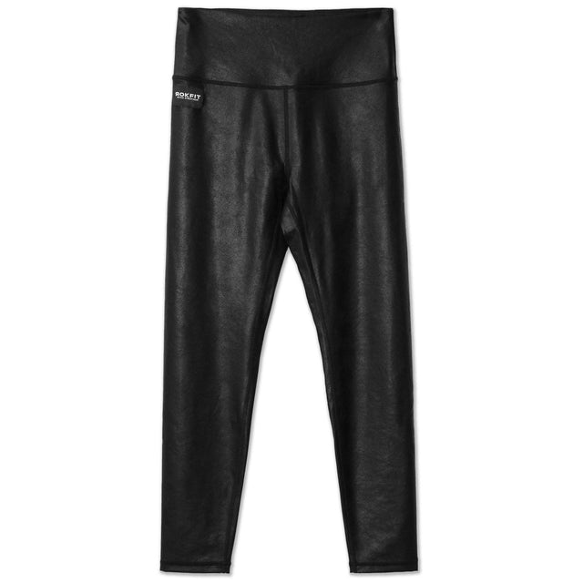 Front view of women's black Night Out Leggings