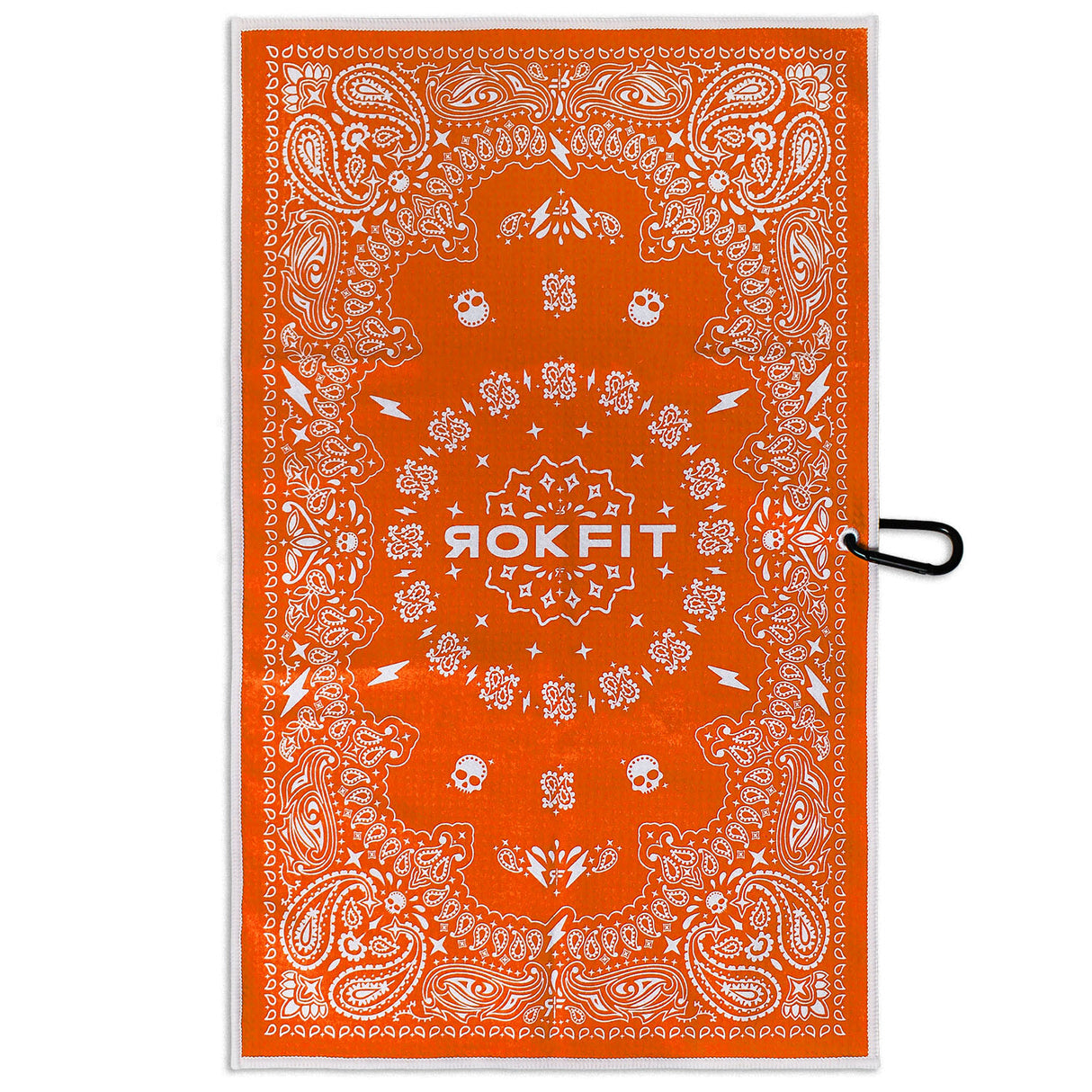 Utility Towel - Paisley Orange