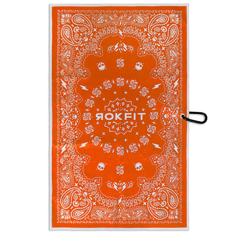 Utility Towel - Paisley Orange