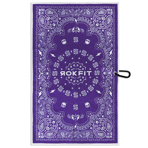 Utility Towel - Paisley Purple