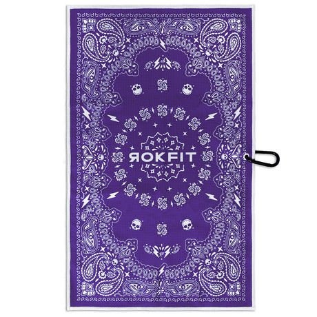 Utility Towel - Paisley Purple