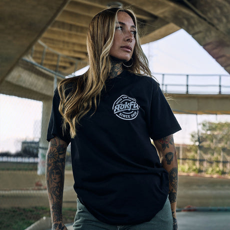Shred The Norm Badge - Active Tee