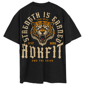 Strength Is Earned Tiger - Street Tee