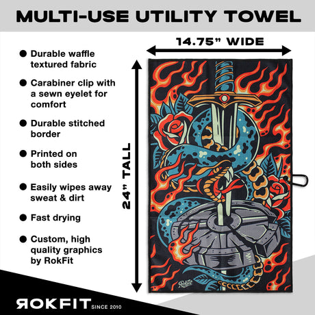 Utility Towel - Venom & Iron